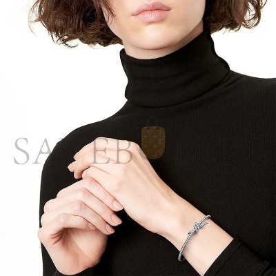 TIFFANY BANGLE IN WHITE GOLD WITH DIAMONDS 74152880